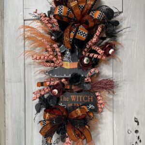 The Witch is in Halloween Swag