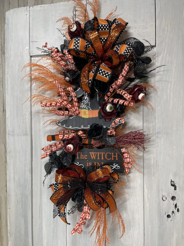 The Witch is in Halloween Swag