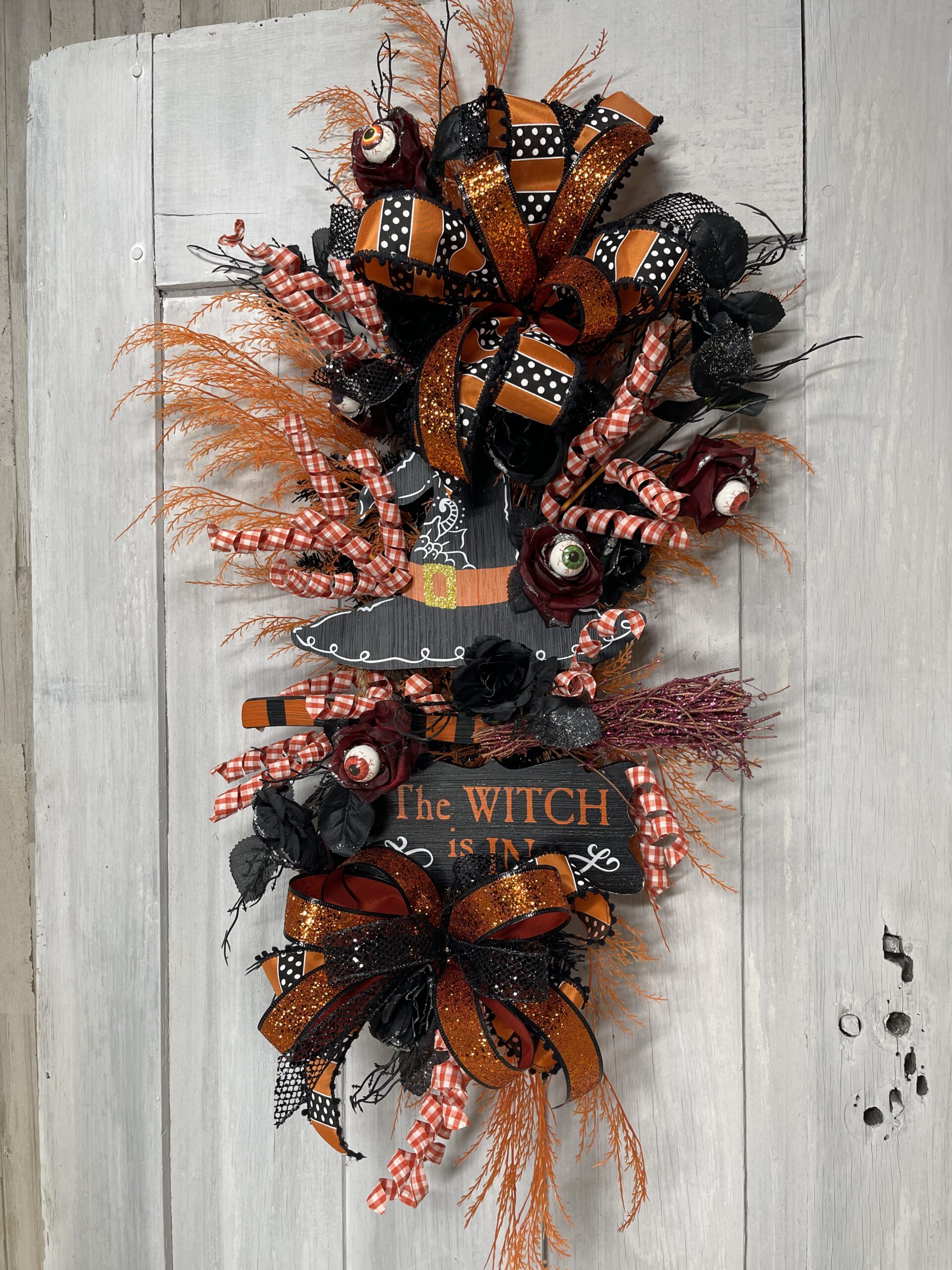 The Witch is in Halloween Swag