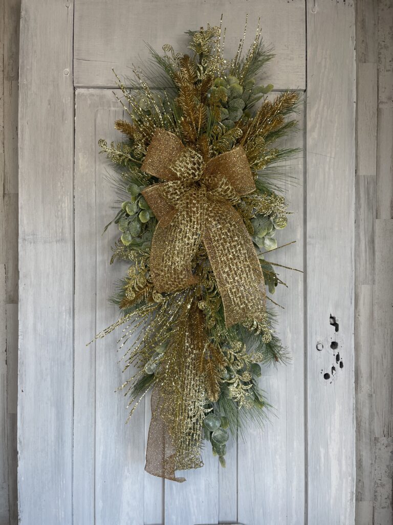 Woodland Glam Gold Swag
