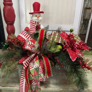 Vintage Snowman Arrangement