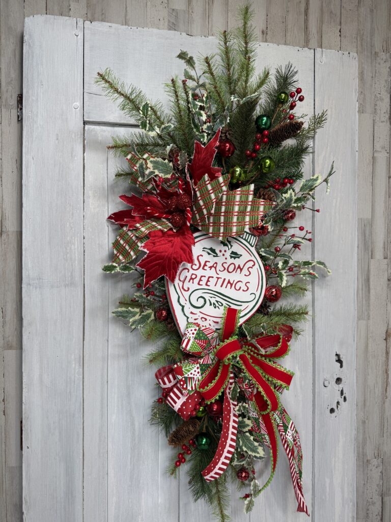 Vintage Seasons Greetings Swag