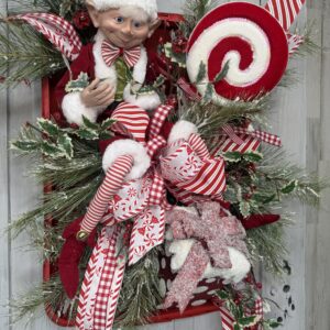 Christmas Candy Elf Arrangement