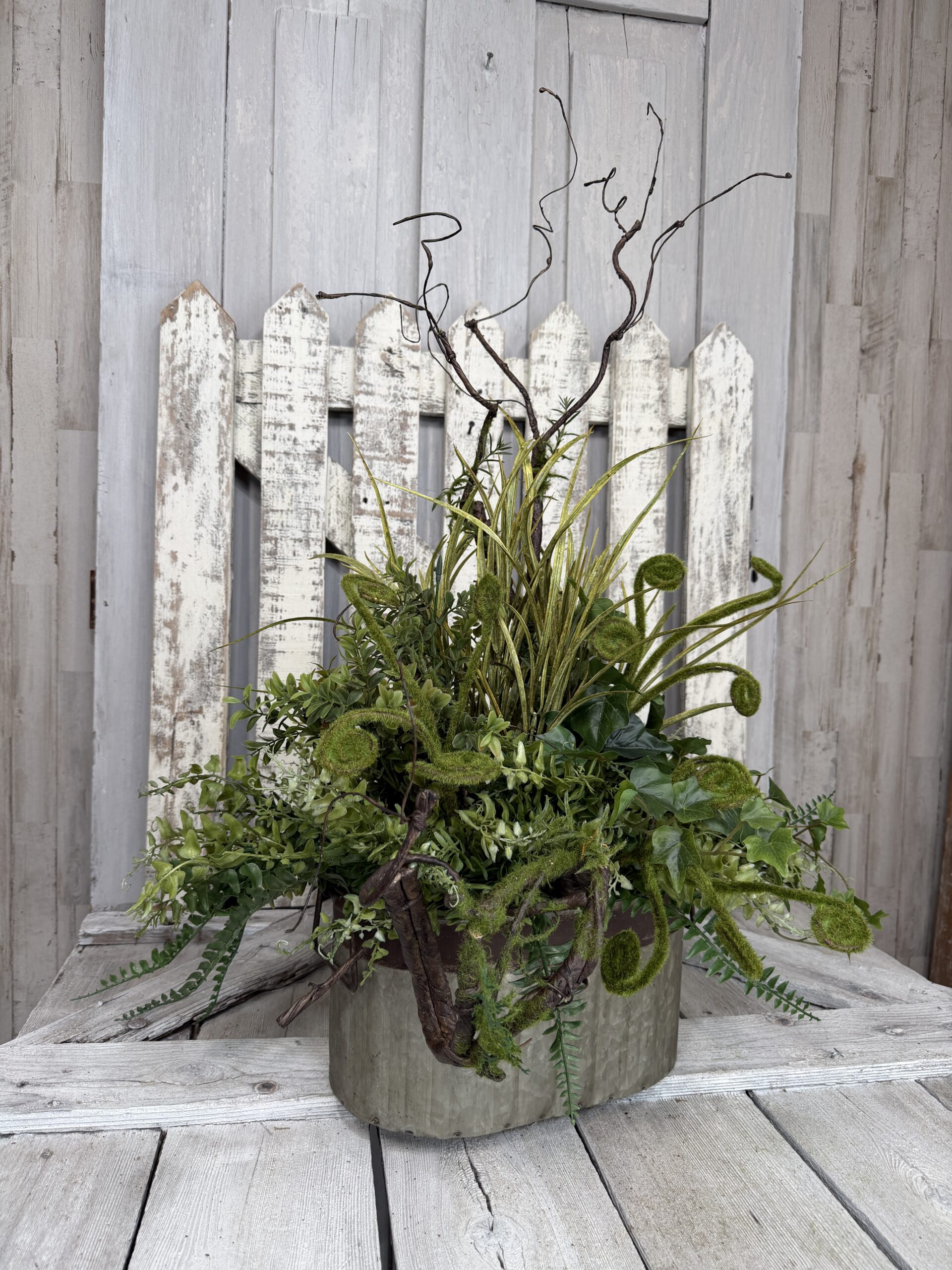 Quiet Grove Greenery Arrangement