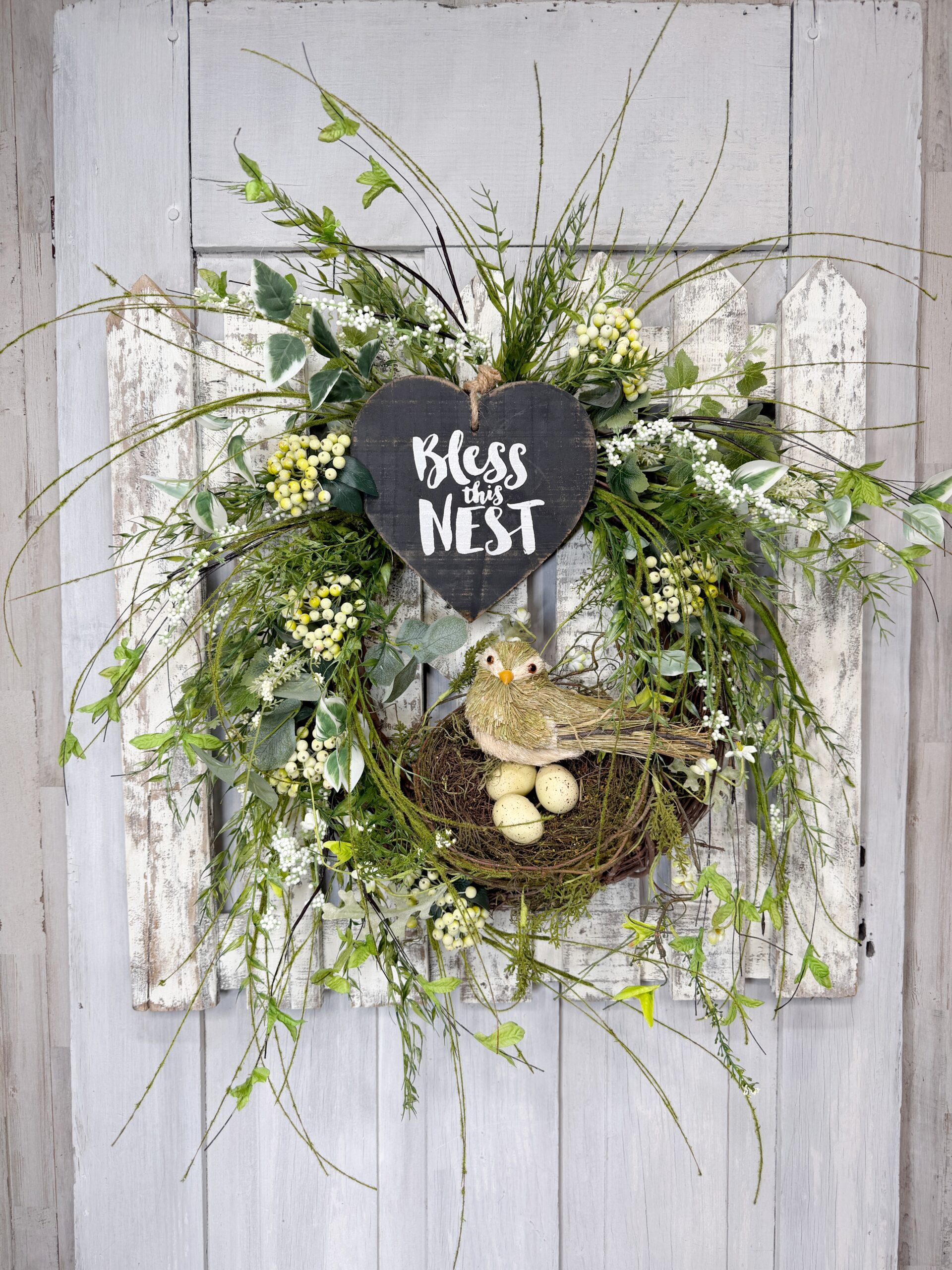 Love is for the Birds Wreath