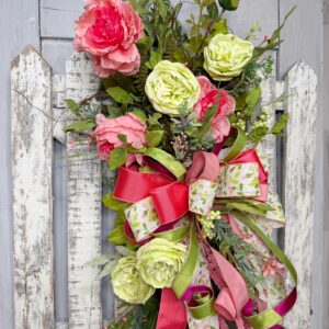 Bloomfield Pink Coral Floral Swag