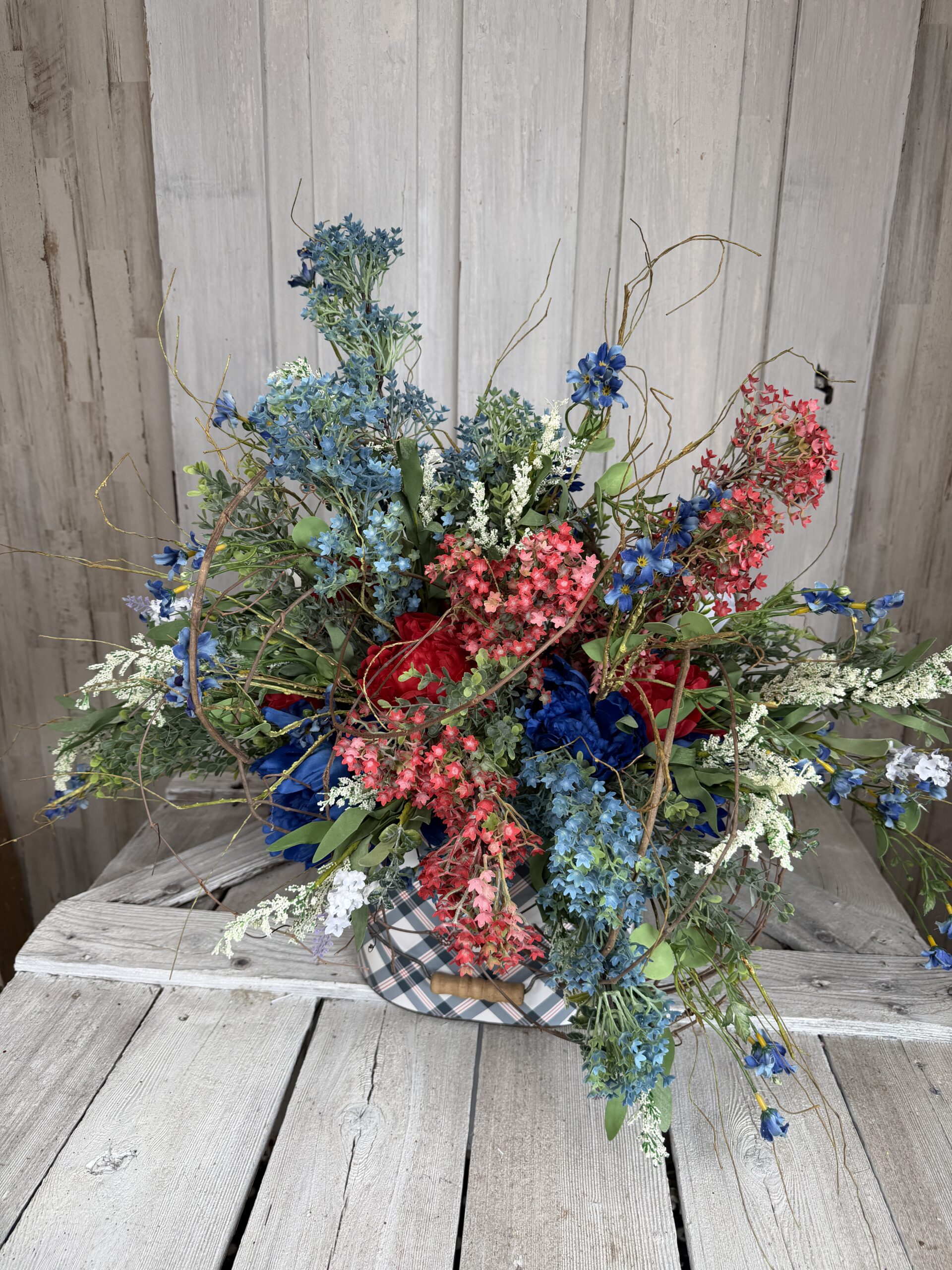 Old Glory Floral Arrangement