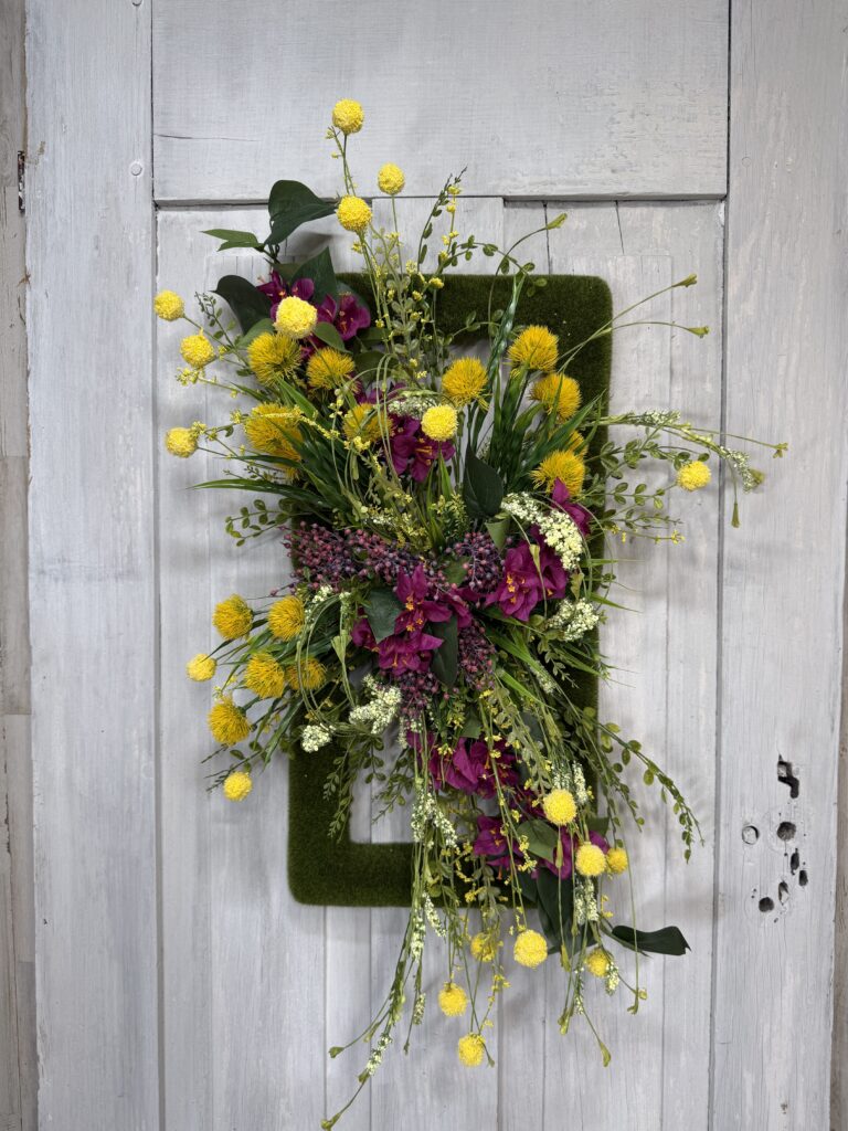 Bold Blooms Collection Double Wreath